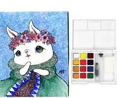 Sakura Koi Neon Watercolor Set Of 12 The Stationers