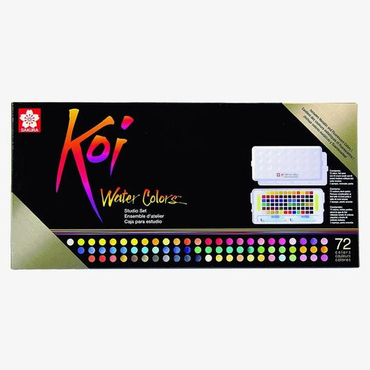 Sakura Koi Watercolor Set Of 72 The Stationers