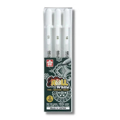 Sakura White Gelly Roller Pen The Stationers