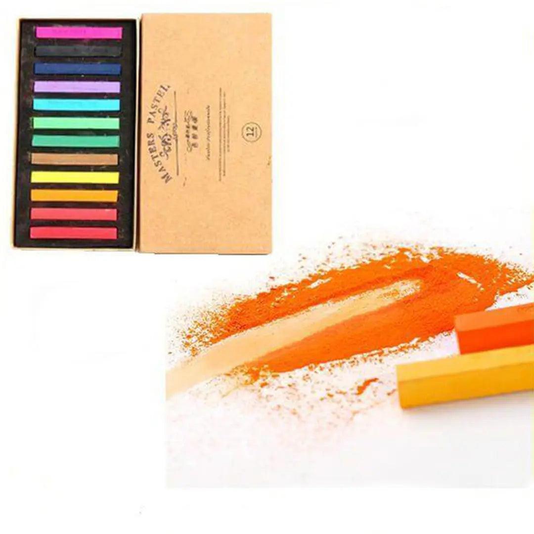 Soft Pastel Colored Chalk For Drawing And Dye Hair The Stationers