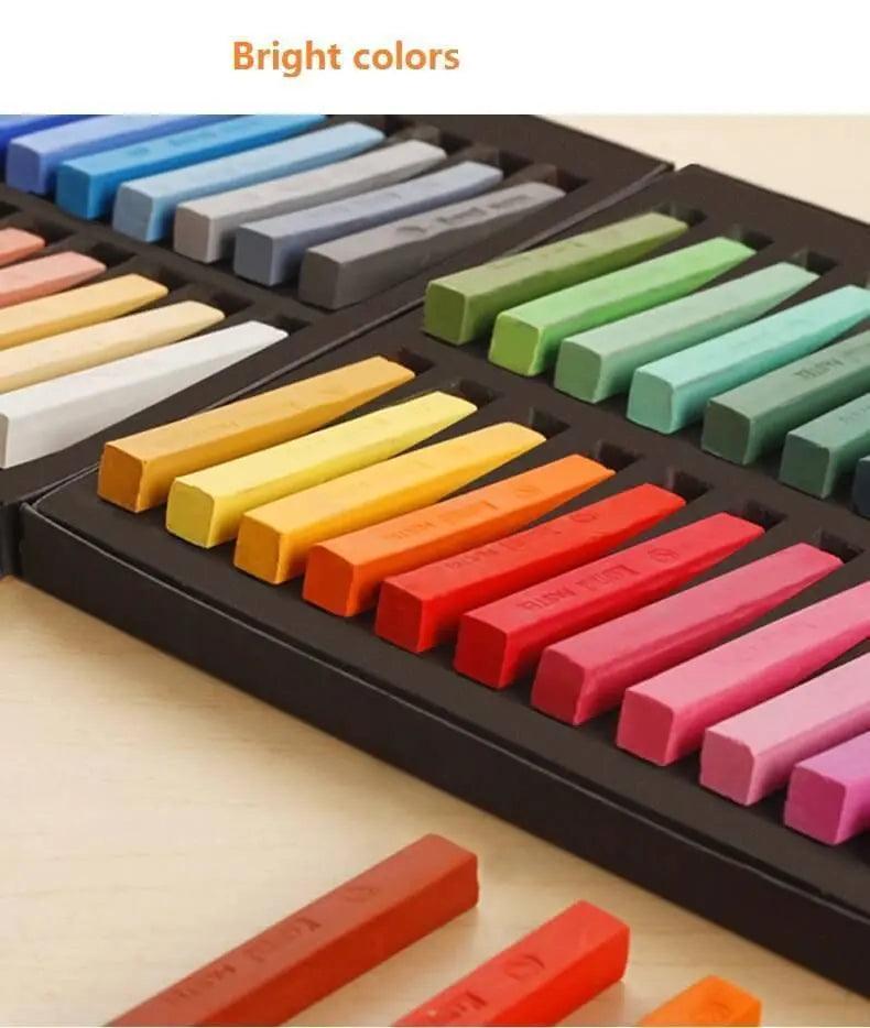 Soft Pastel Colored Chalk For Drawing And Dye Hair The Stationers