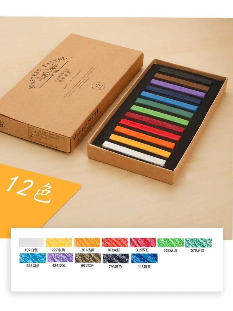 Soft Pastel Colored Chalk For Drawing And Dye Hair The Stationers