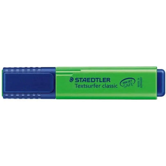 Staedtler 364 Staedtler Text Surfer Classic Highlighter Green The Stationers