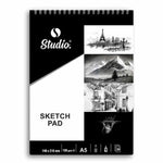 Studio A5 Sketch Pad For Artist 150 gsm The Stationers