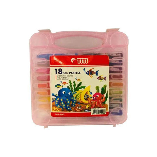 TiTI 18 Oil Pastel TI - P - 18S - Multi Colors The Stationers