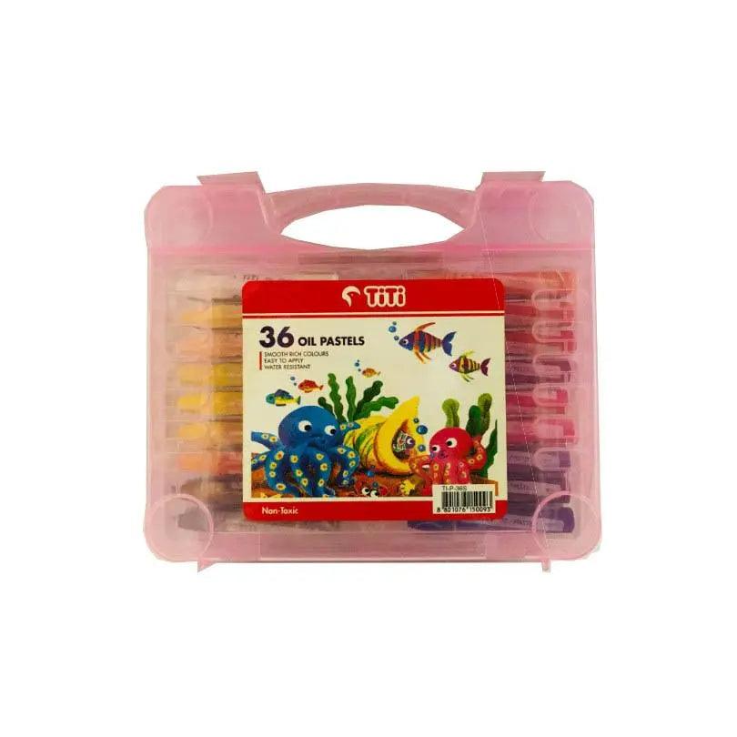 TiTI 36 Oil Pastel TI - P - 36S - Multi Colors The Stationers