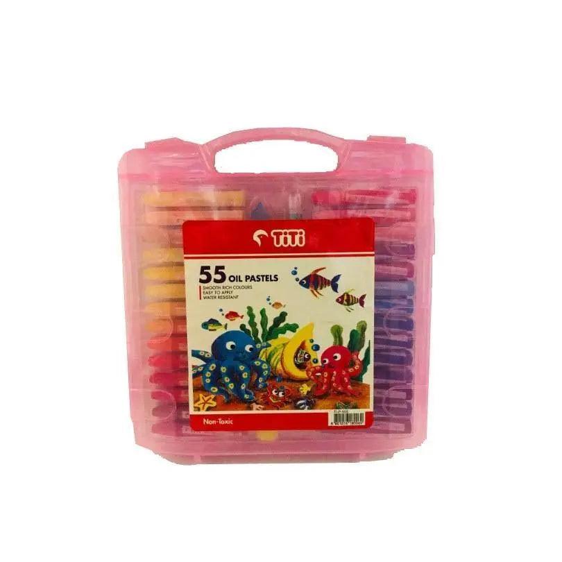 TiTI 55 Oil Pastel TI - P - 55S - Multi Colors The Stationers