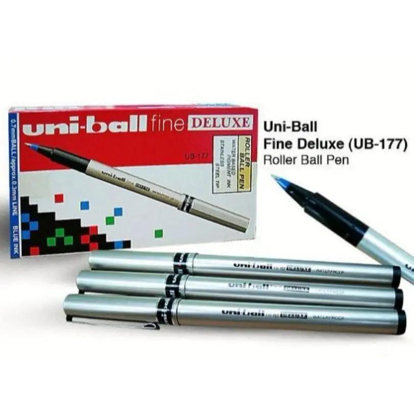 Uni-ball fine Deluxe Water Proof Pen 12 Pieces/Box UB - 177 - Light Gold The Stationers