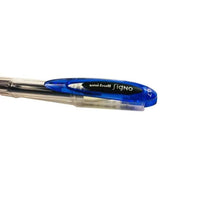 Uni-ball Signo Gel ink Pen Roller 0.4mm line & 0.7mm Ball UM - 120 1 Piece - Blue The Stationers