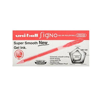 Uni-ball Signo Gel ink Pen Roller 0.4mm line & 0.7mm Ball UM - 120 12 Pieces - Red The Stationers