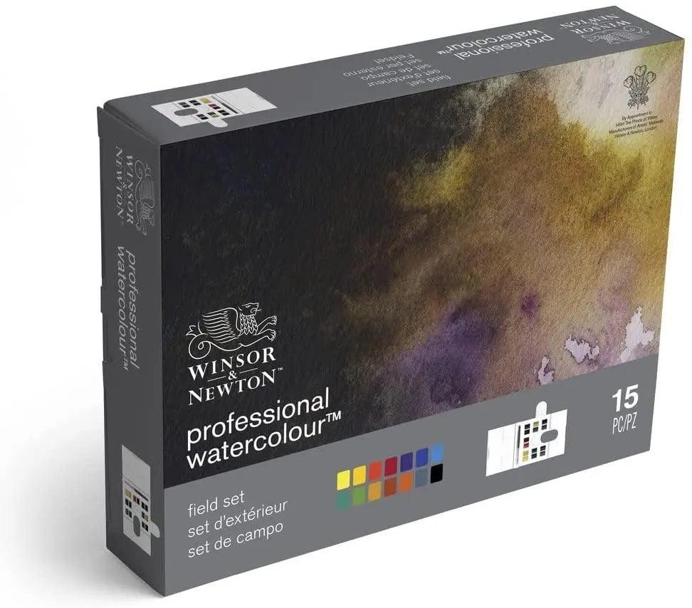 Winsor & Newton Professional Water Color Compact Set, 14 Half Pans The Stationers