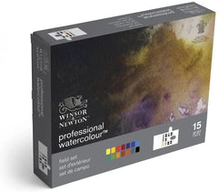 Winsor & Newton Professional Water Color Compact Set, 14 Half Pans The Stationers