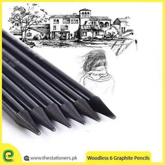 Woodless 6 Graphite HB 2B 4B 6B 8B 2H Pencil The Stationers