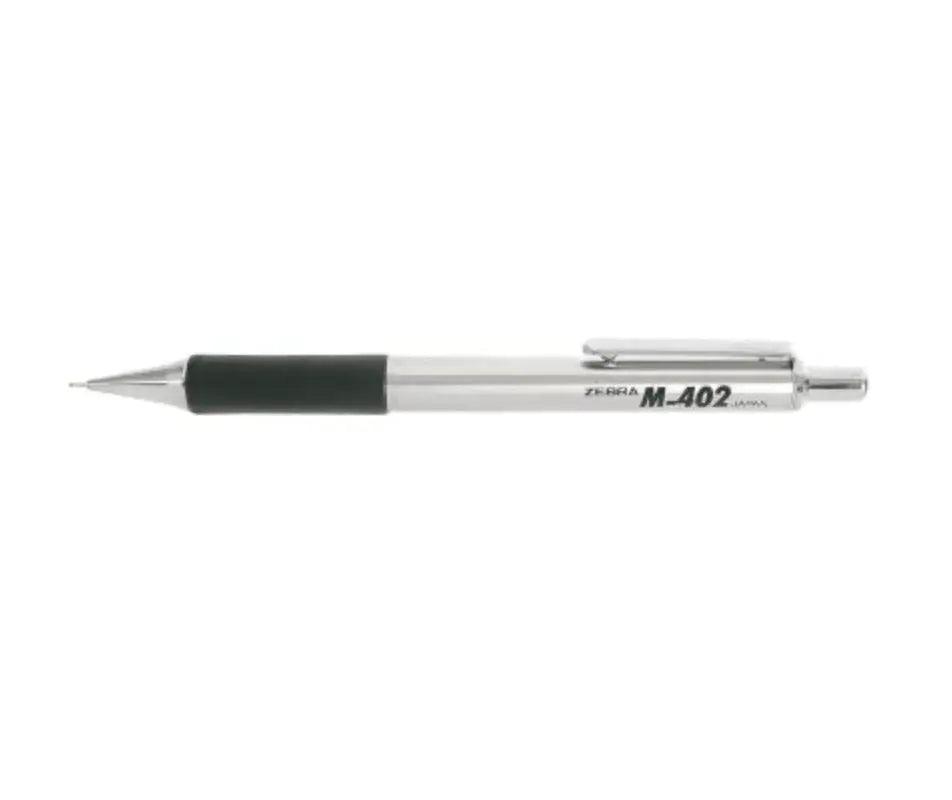 Zebra's M-402 Stainless Steel Mechanical Pencil 0.5mm The Stationers