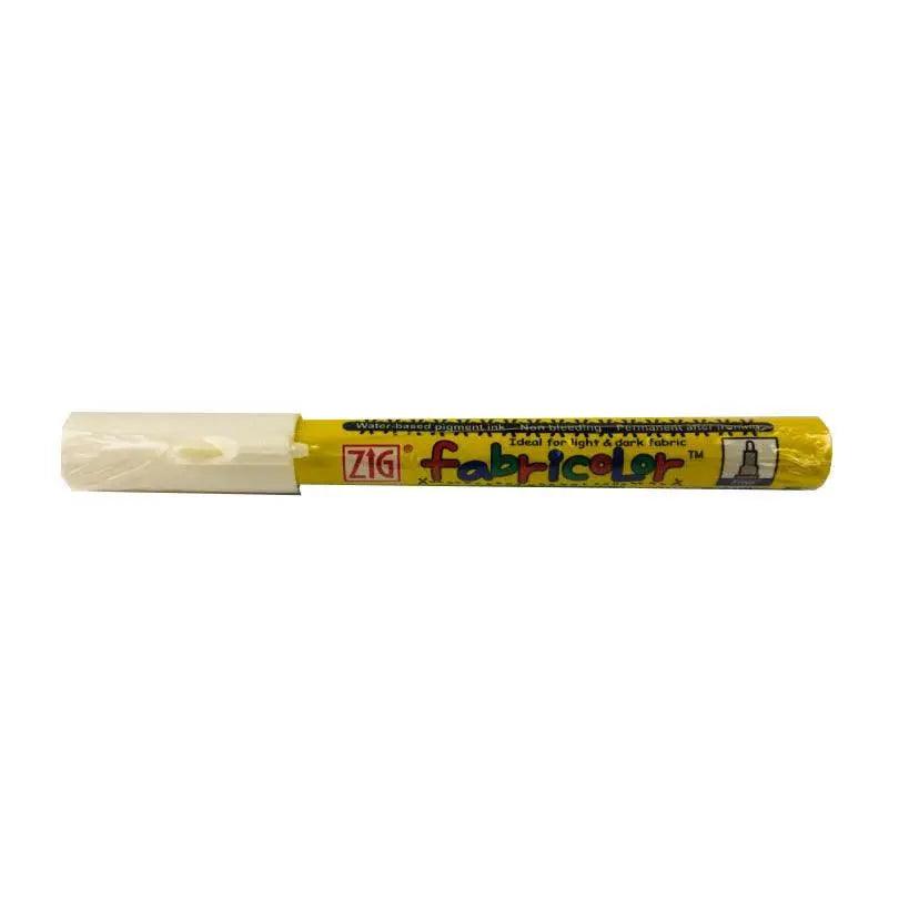 ZIG Fabri Color fine liner Pen - White The Stationers