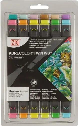 ZIG Kurecolor KC-3000N/12B6 Deep Colours The Stationers